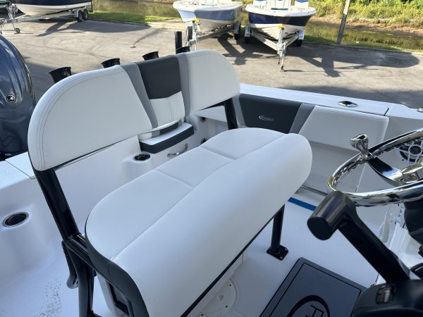 Any boat specifically designed for fishing in salt water.